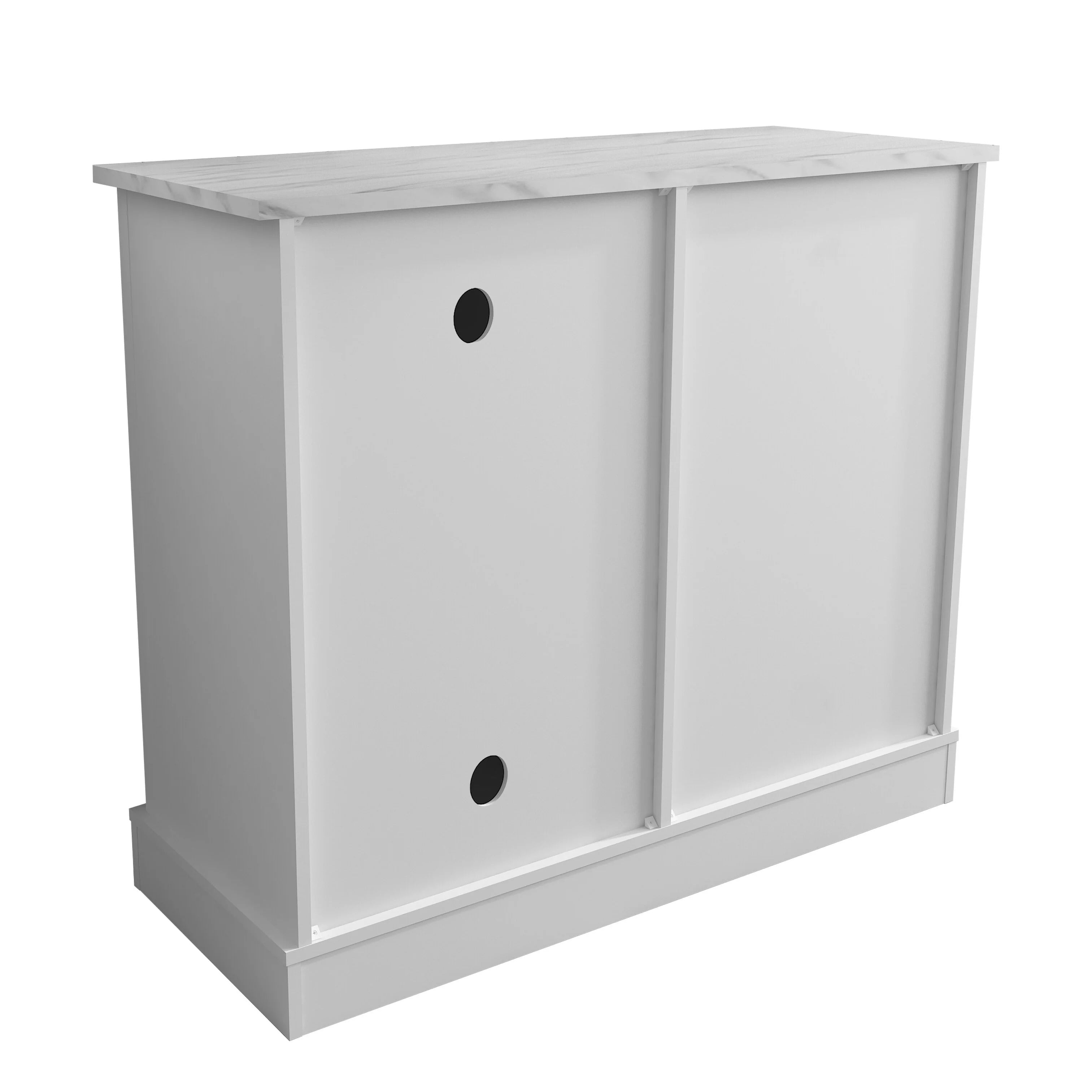 FWC21161 39" Wine Cabinet-White