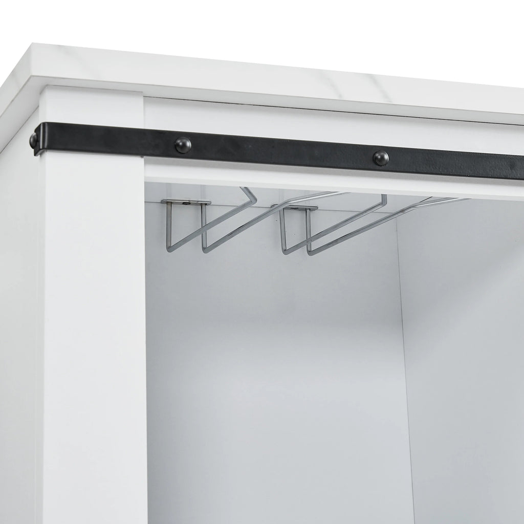 FWC21191 37" Wine Cabinet-White