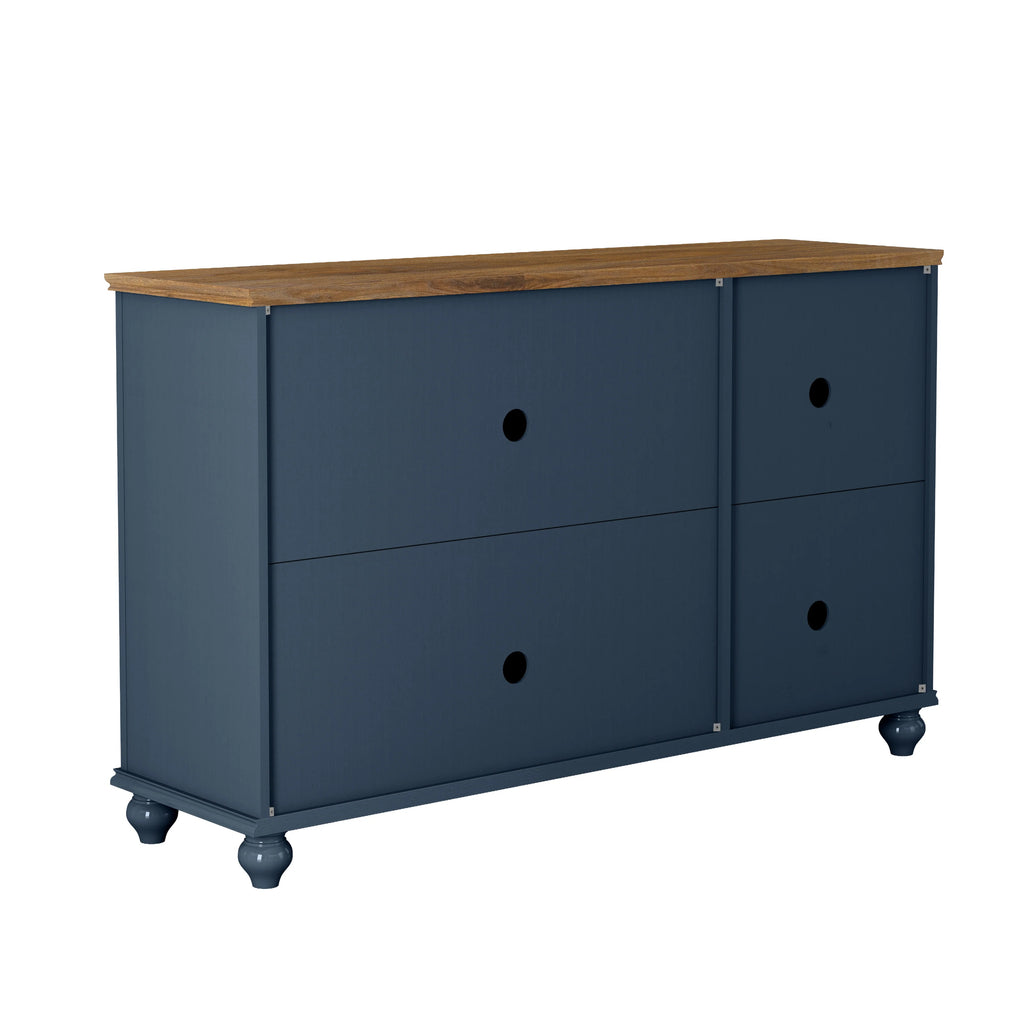 FCB22433 55" Buffet Sideboard Cabinet-Blue