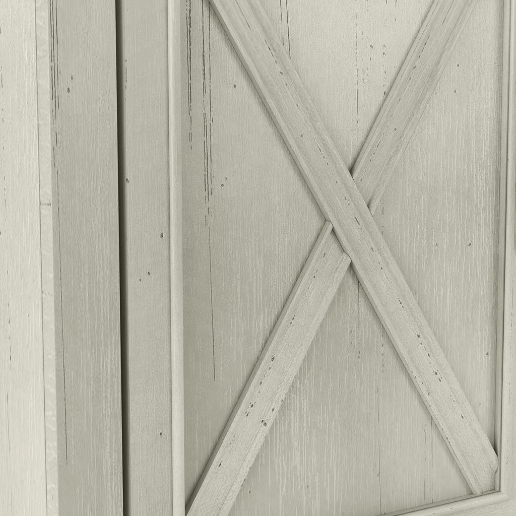 FWC23510 54" Wine Cabinet-White