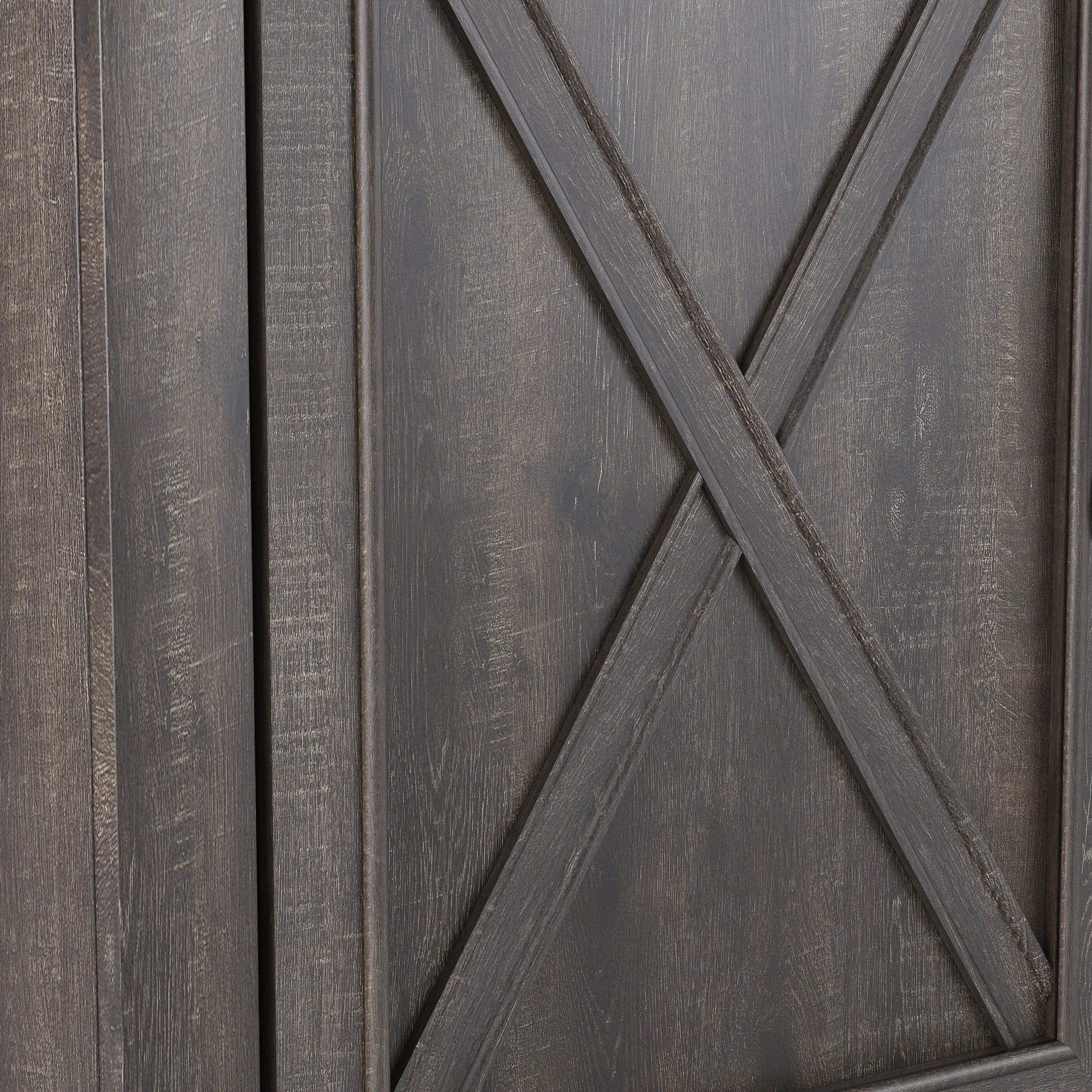 FWC23512 54" Wine Cabinet-Brown