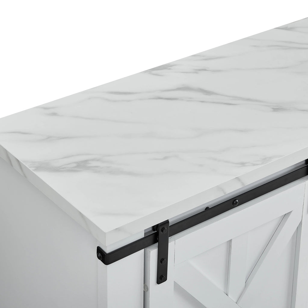 FWC21191 37" Wine Cabinet-White