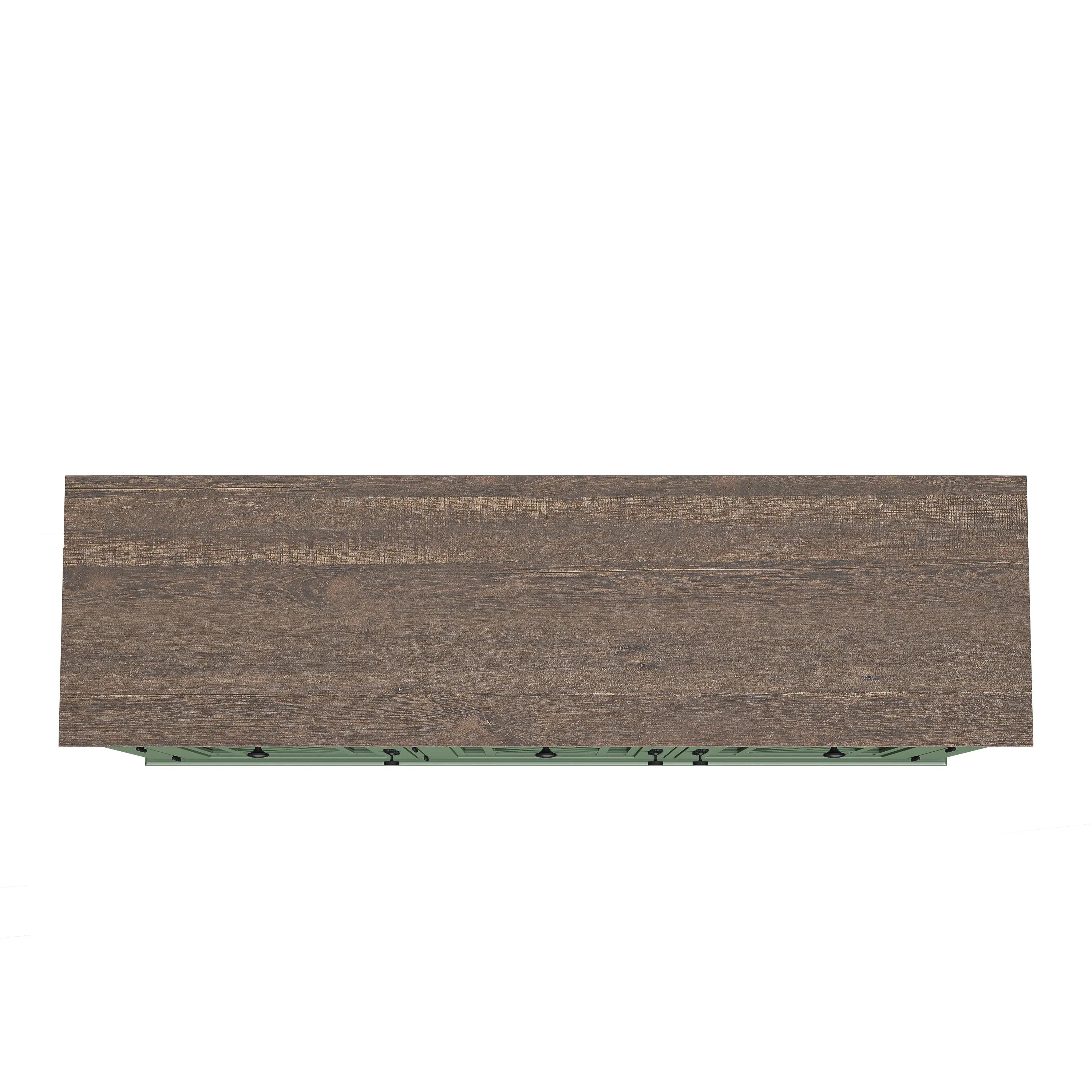 FCB24531 55" Buffet Sideboard Cabinet-Green