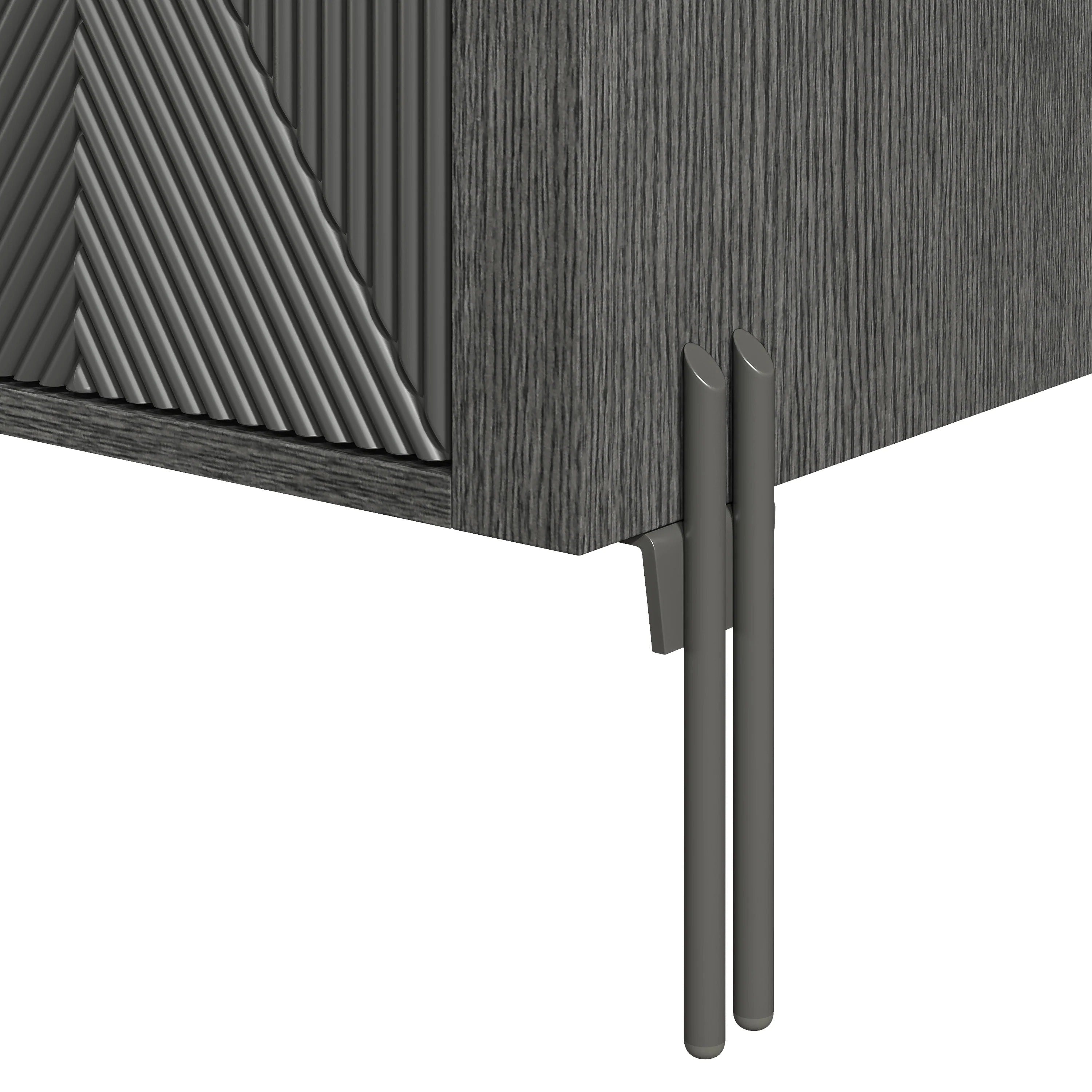 FWC23803 42" Wine Cabinet-Grey
