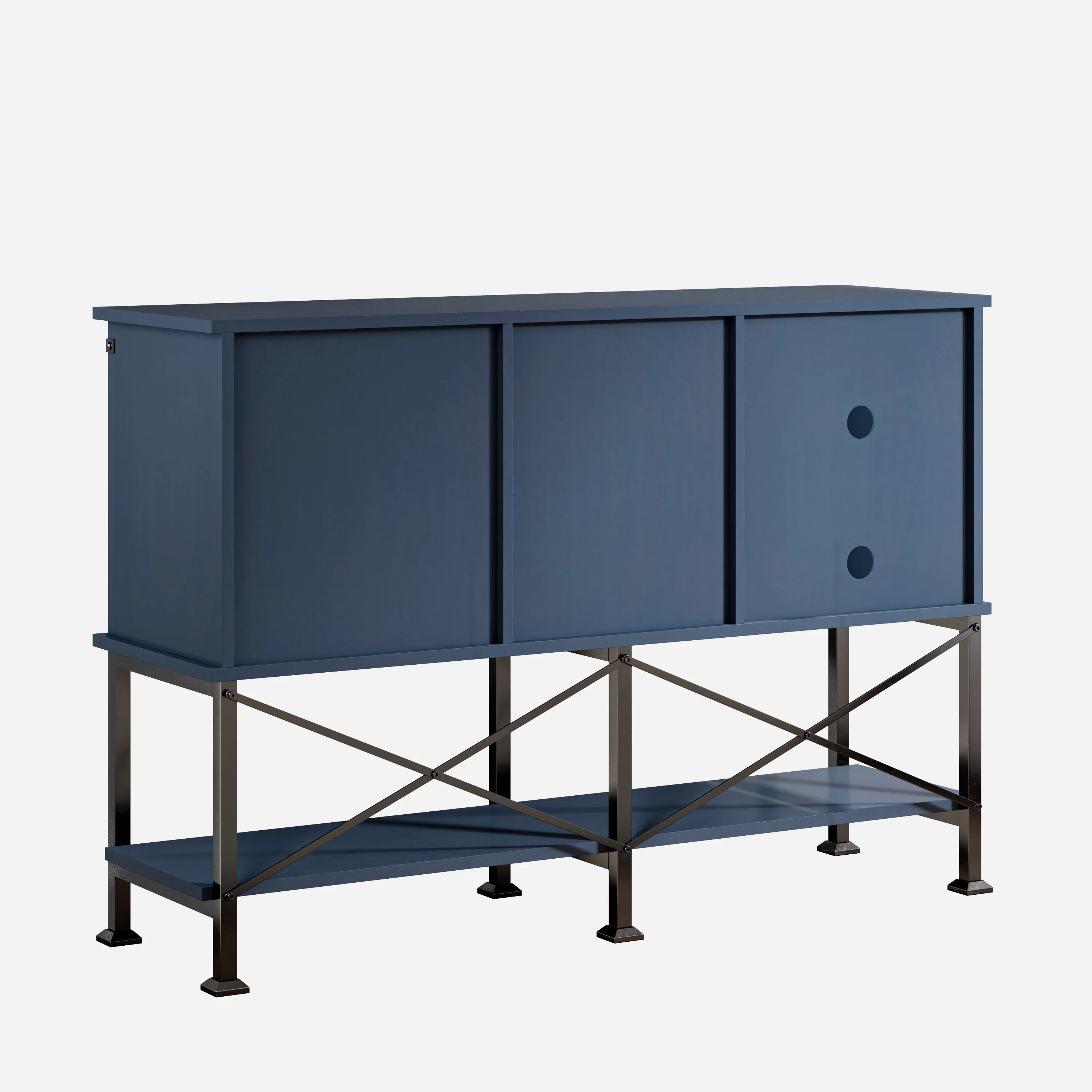FWC20154 52" Wine Cabinet-Blue