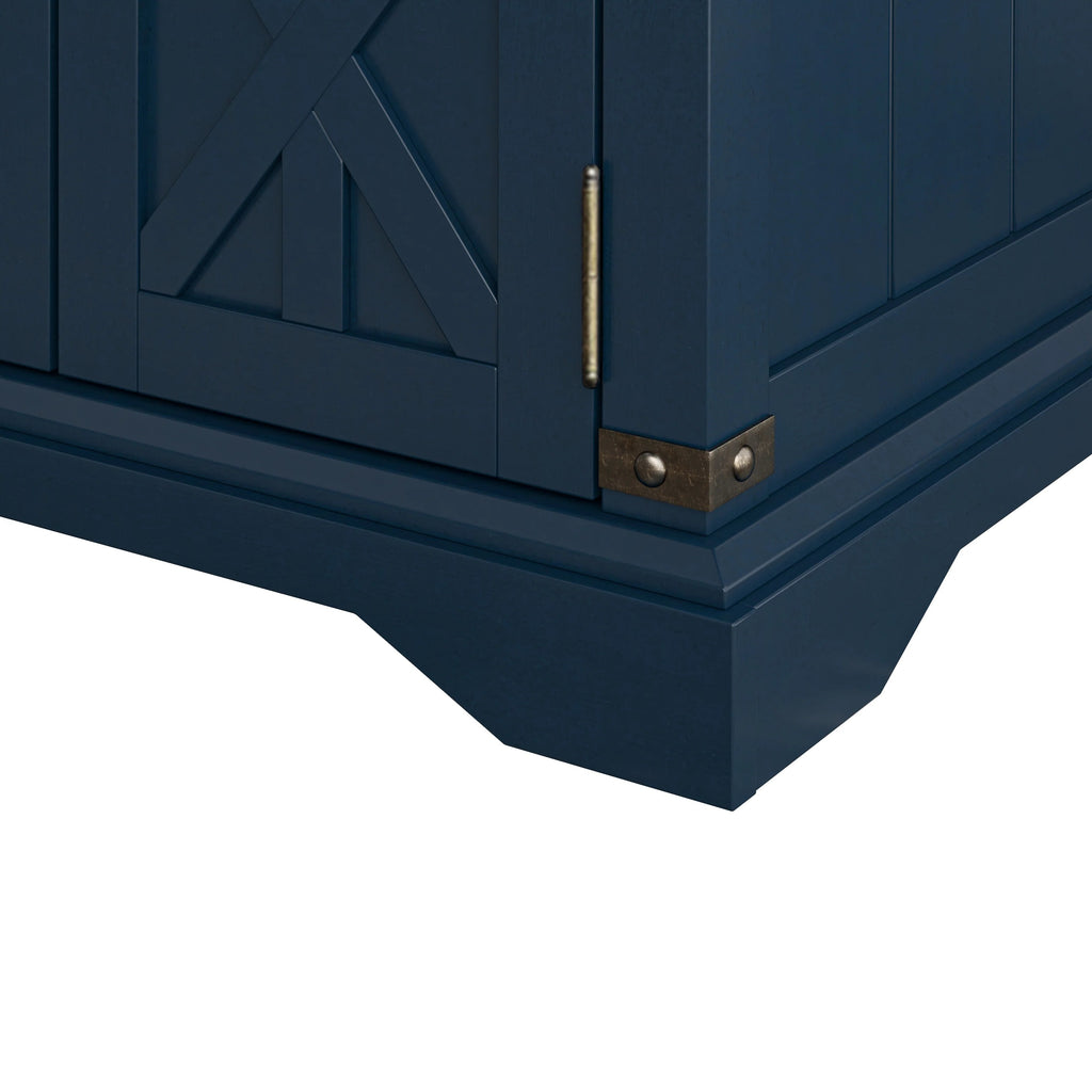 FST23902 24" Side Table-Navy