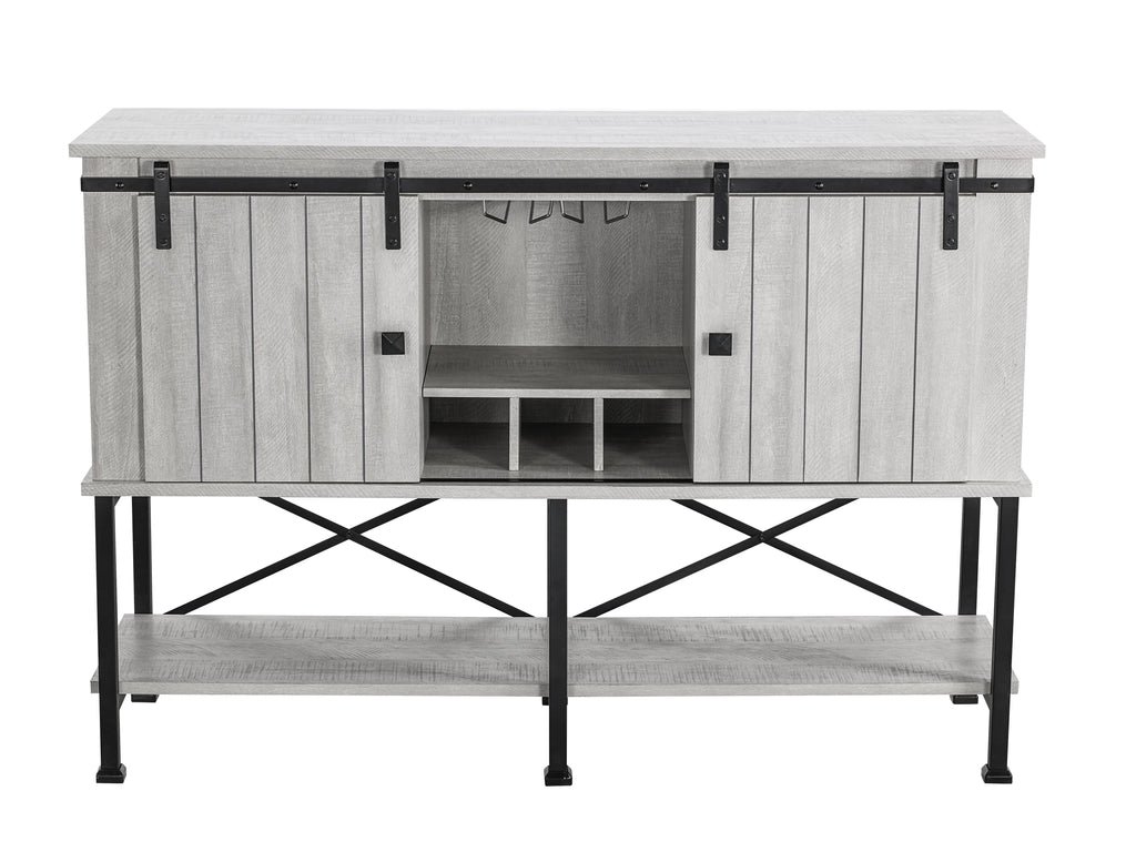 FWC20153 52" Wine Cabinet-Offwhite