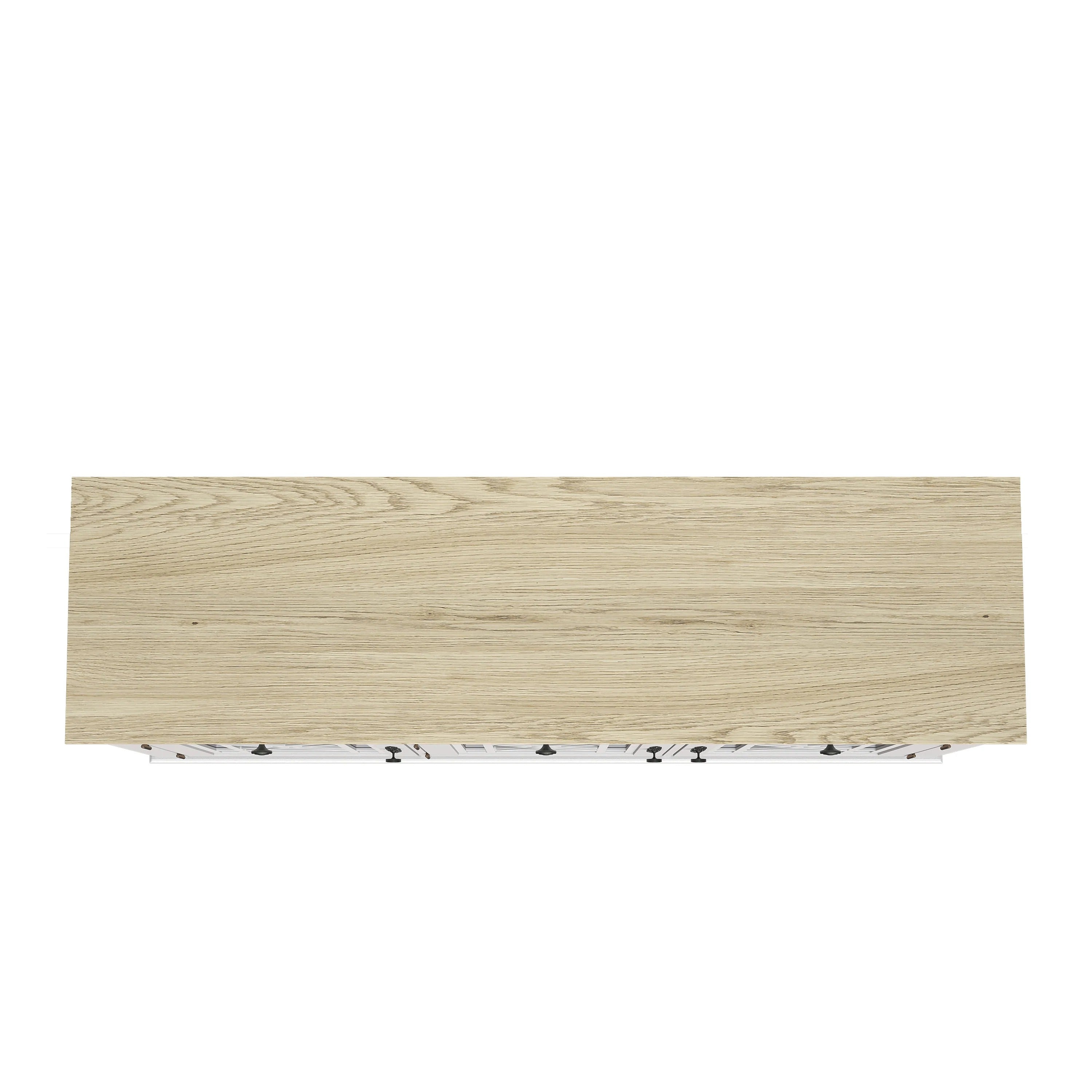 FCB24532 55" Buffet Sideboard Cabinet-Grayish White