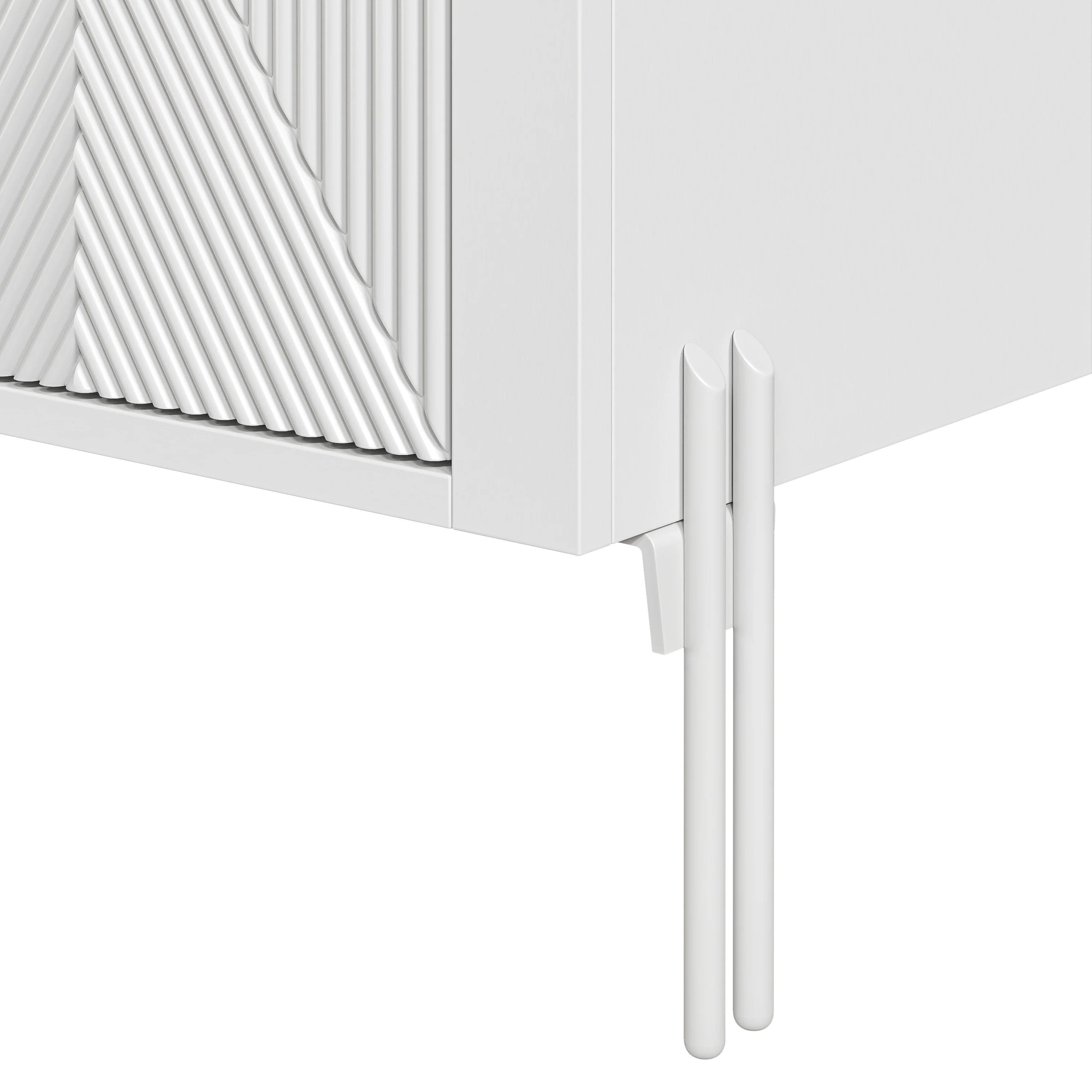 FWC23801 42" Wine Cabinet-White