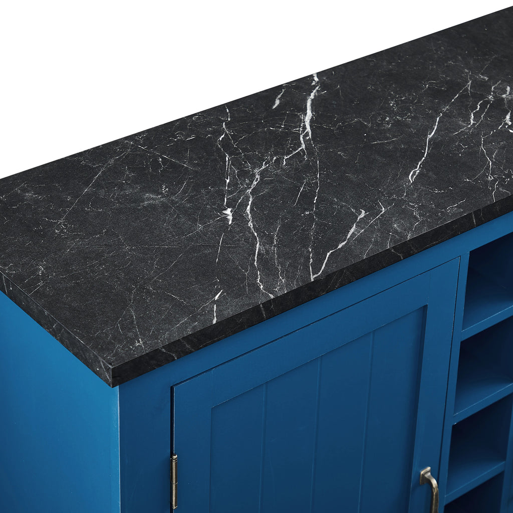 FWC21180 47" Wine Cabinet-Blue