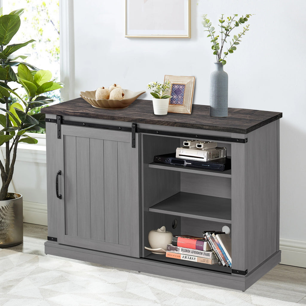 FTS20831 47" TV Stand-Grey