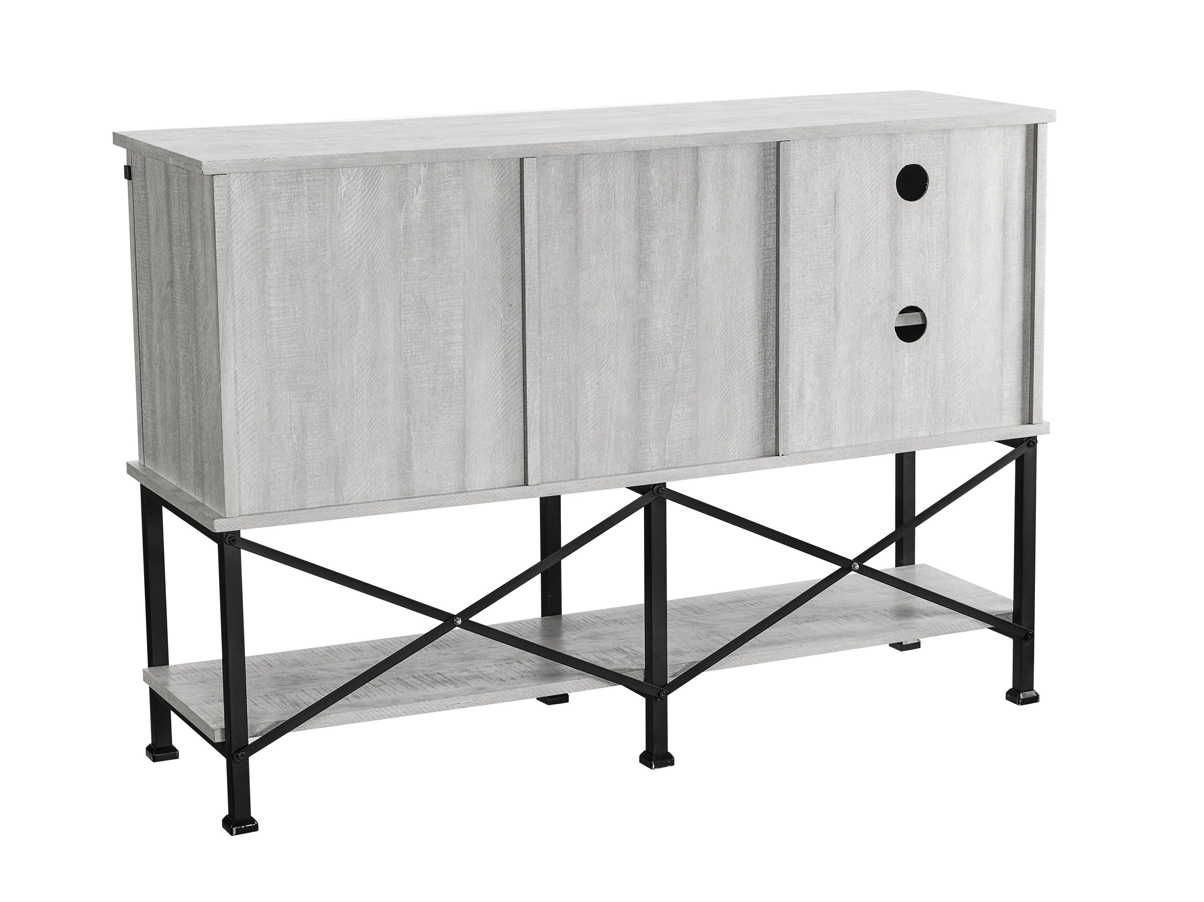 FWC20153 52" Wine Cabinet-Offwhite