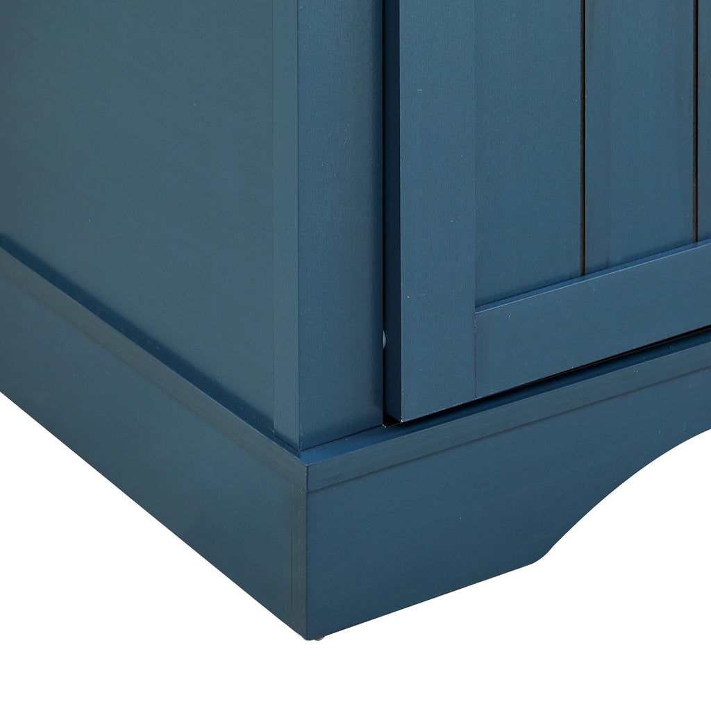 FWC21132 47" Wine Cabinet-Blue