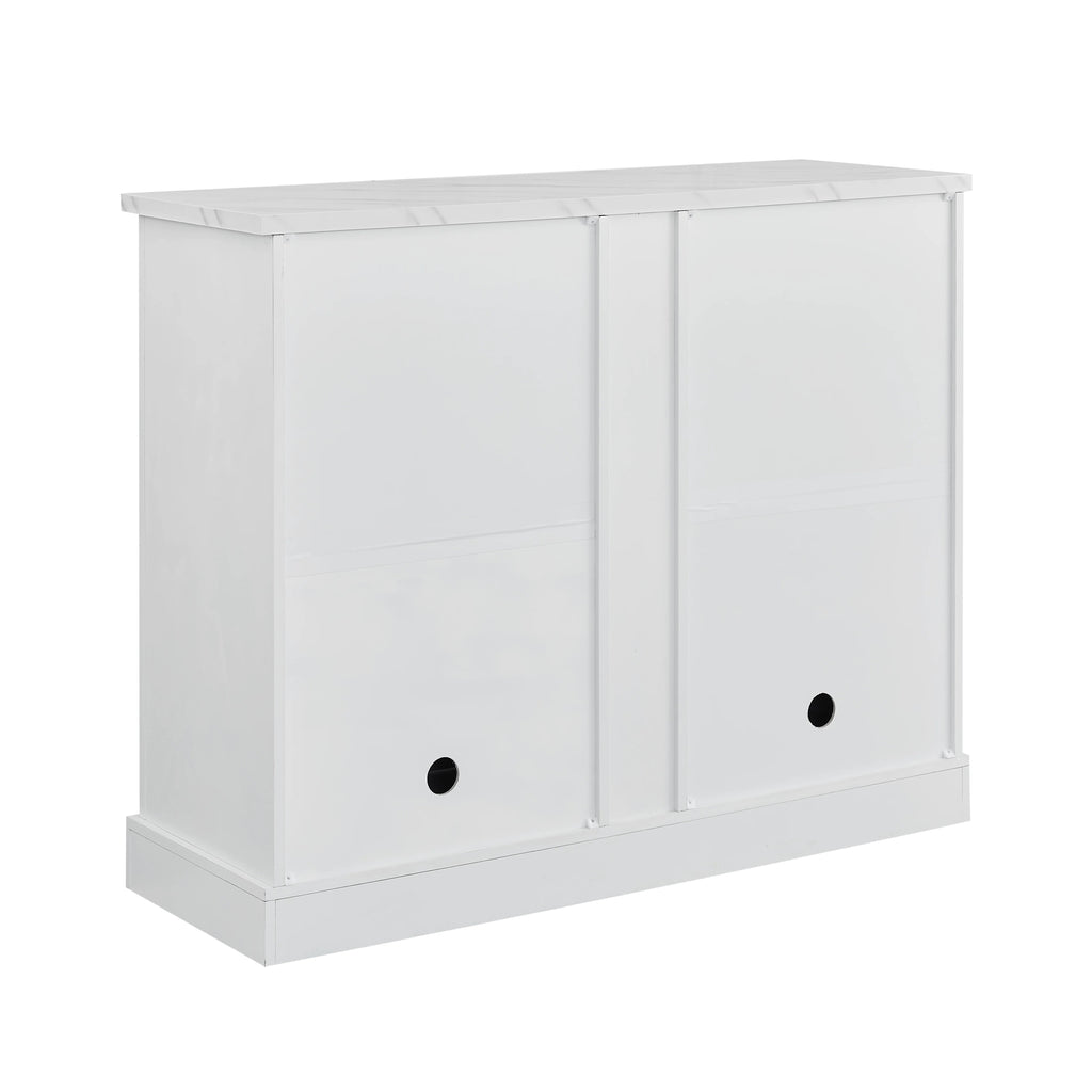 FWC21181 47" Wine Cabinet-White
